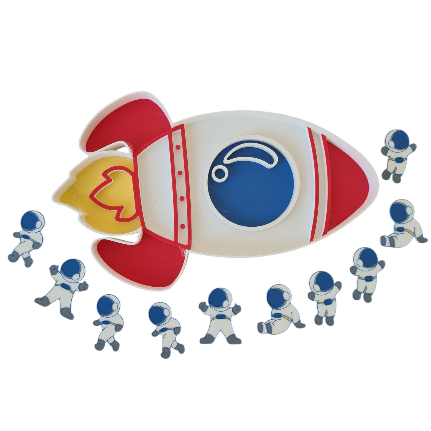 Space Adventure EcoTray & Astronaut Loose Parts