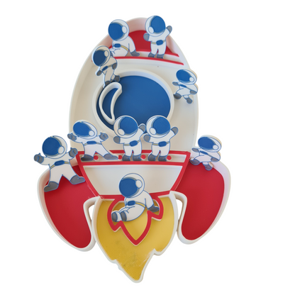 Space Adventure EcoTray & Astronaut Loose Parts